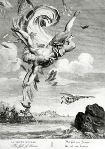 Ikarosz bukása, 1731